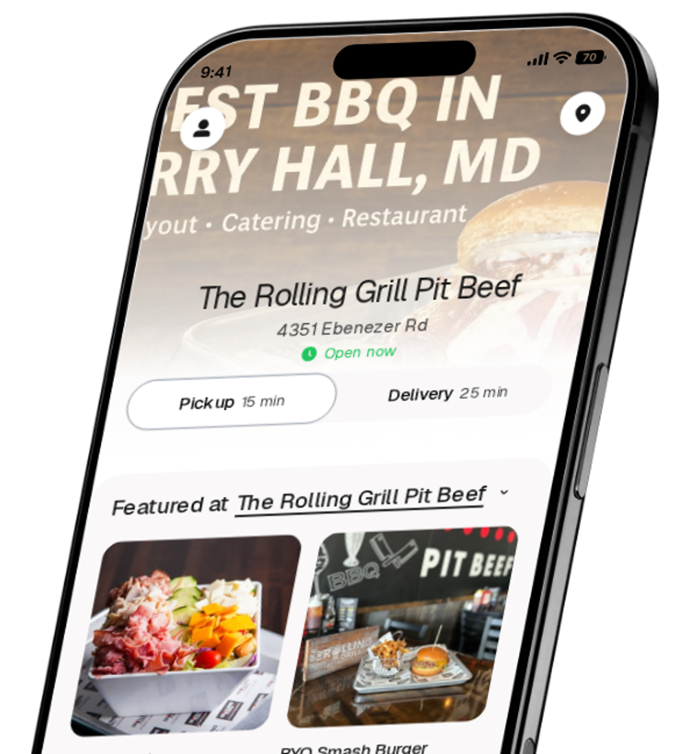 The Rolling Grill Pit Beef app preview